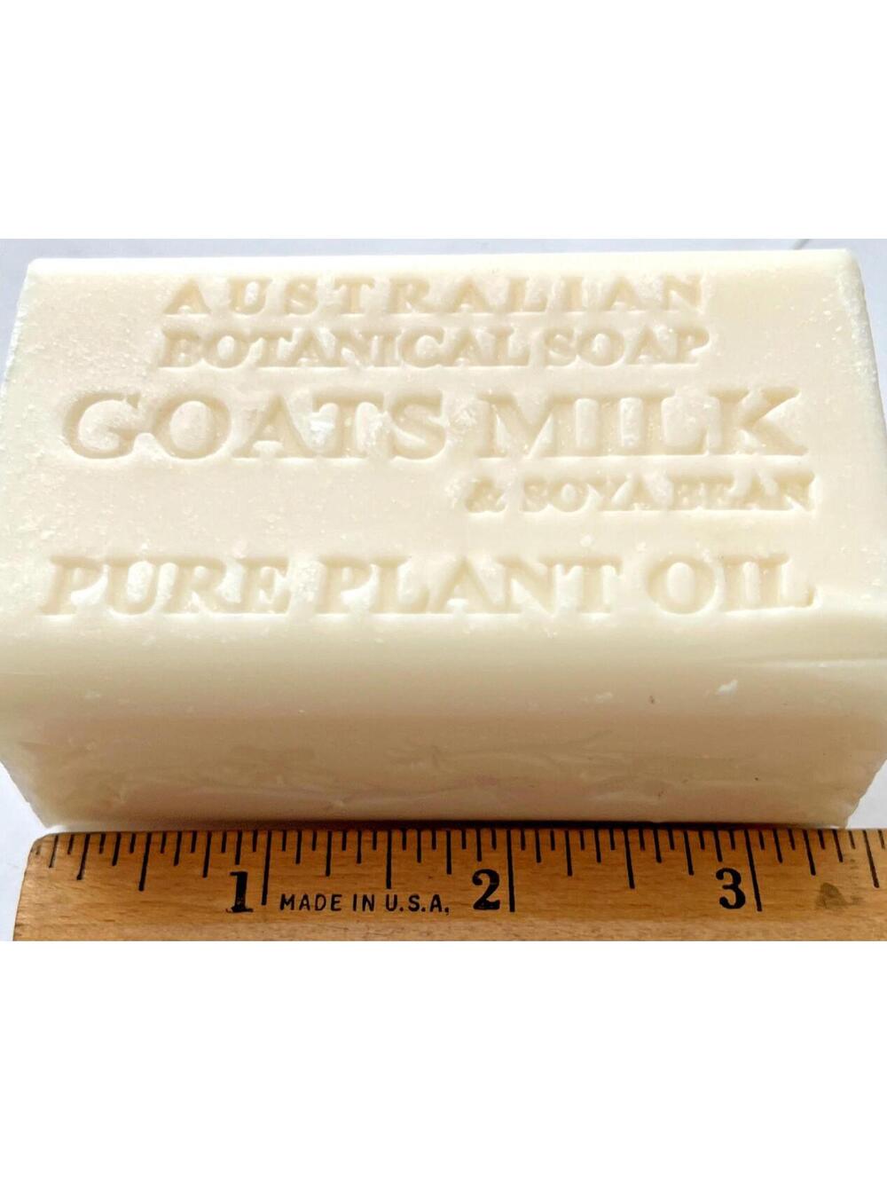 Australian Goat Milk Soap Plant Based 7oz Bar Shea Butter Triple Milled Goat Mil
